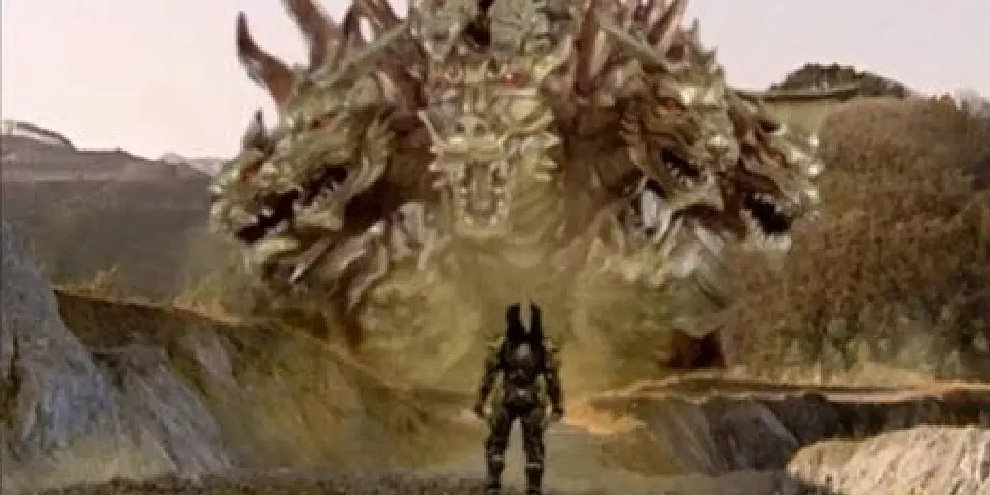 Jarrod stands against Dai Shi - Power Rangers Jungle Fury 