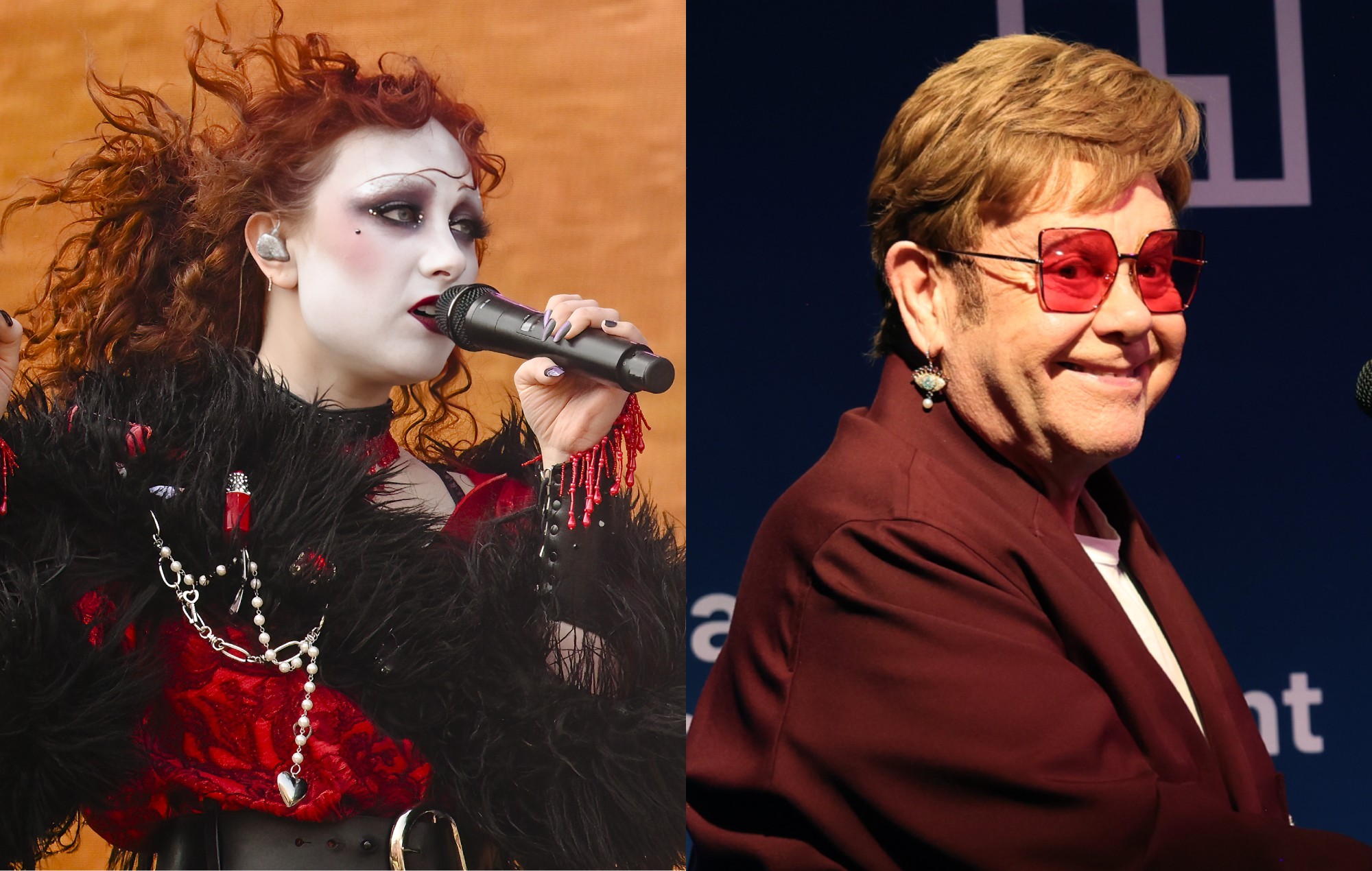 Elton John felicita a Chappell Roan por su éxito en las listas: "El ascenso meteórico de una princesa del medio oeste"