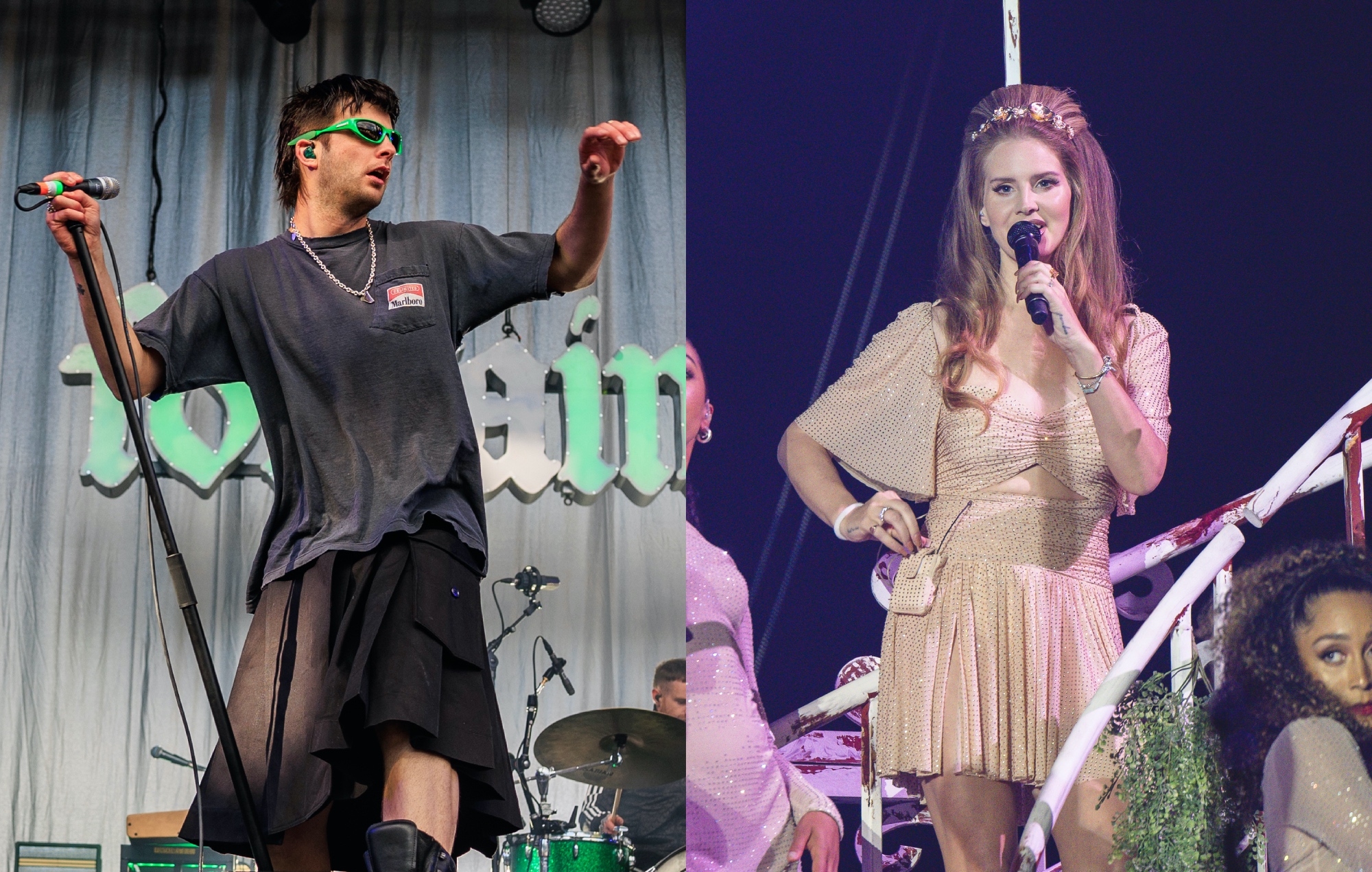 Grian Chatten, de Fontaines D.C., habla de la idea de una colaboración con Lana Del Rey y de reunirse con su fan "Dexter" en el escenario de Reading &amp; Leeds 2024.