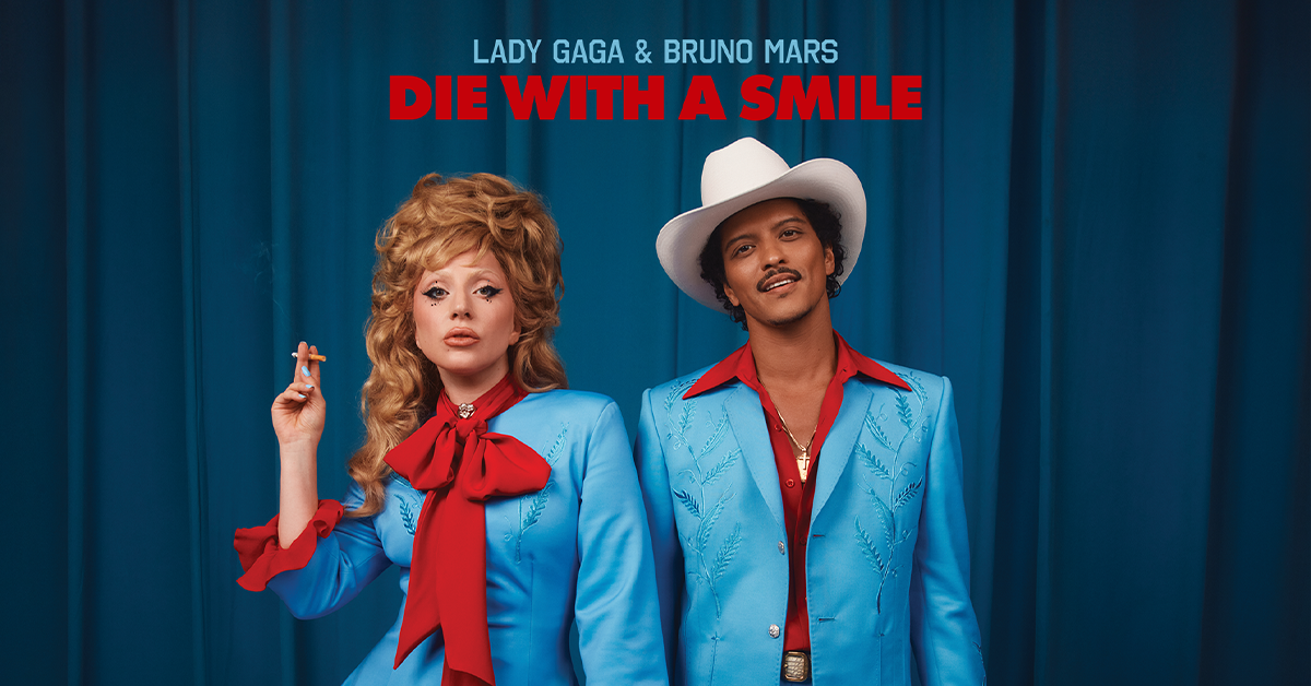 

	
		Lady Gaga y Bruno Mars se inspiran en el Nashville de los 70 en el vídeo de "Die With a Smile", su nueva y emotiva canción
	
	