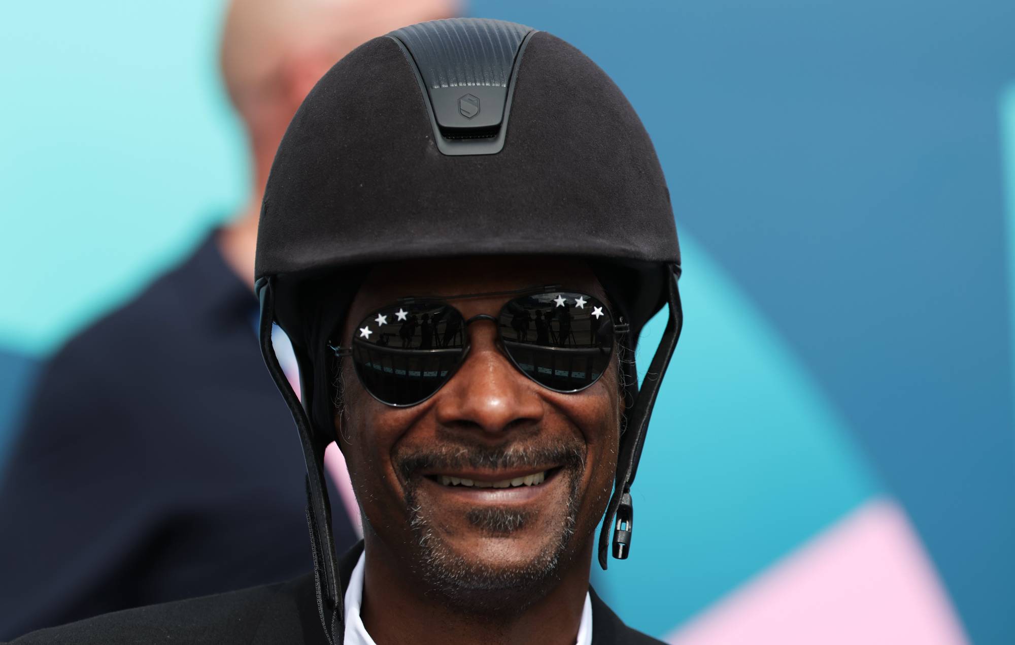 Snoop Dogg asiste a la doma de los Juegos Olímpicos de París, a pesar de que le dan miedo los caballos