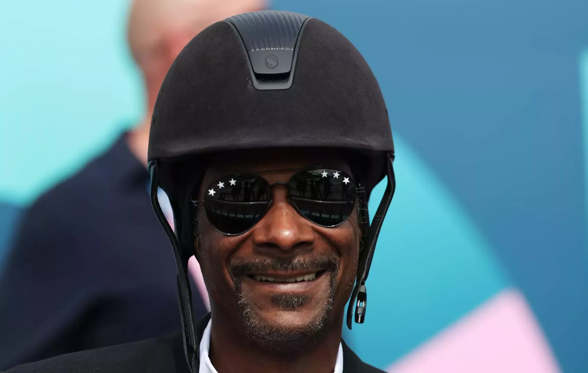 Snoop Dogg asiste a la doma de los Juegos Olímpicos de París, a pesar de que le dan miedo los caballos