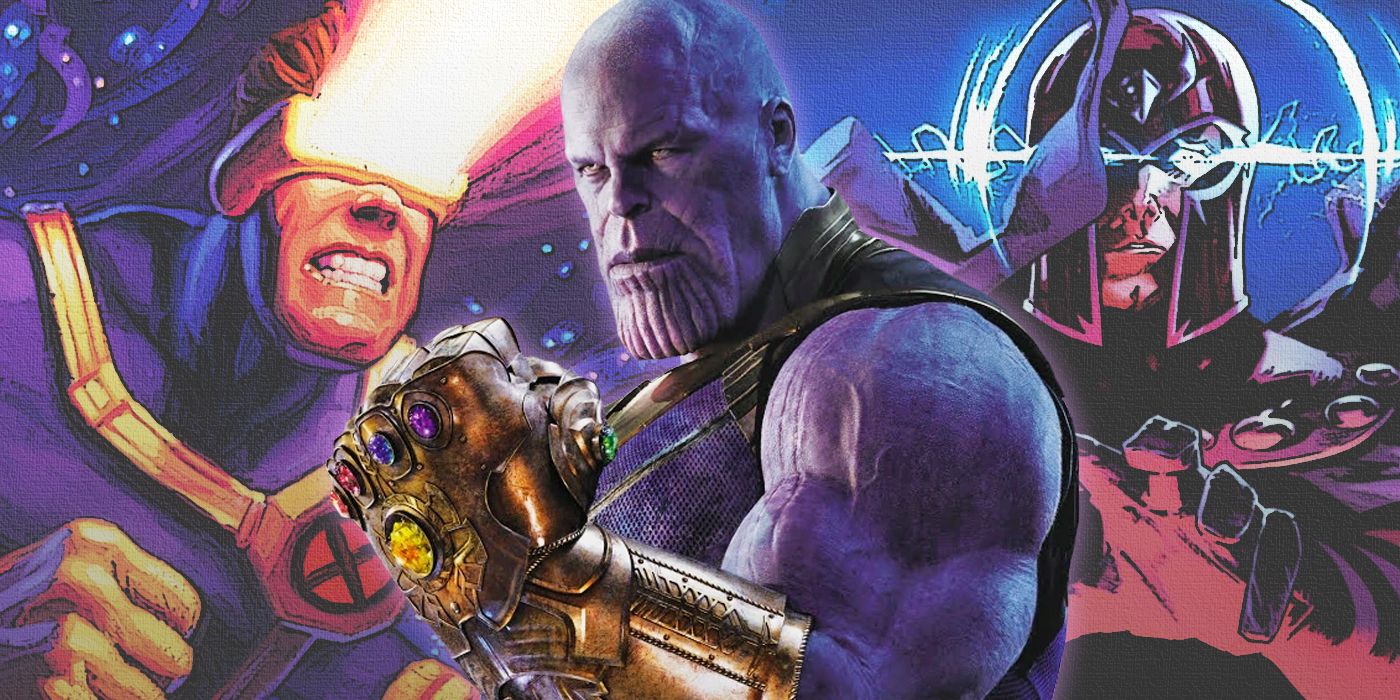 10 X-Men a los que Thanos destruiría en un 1 contra 1
