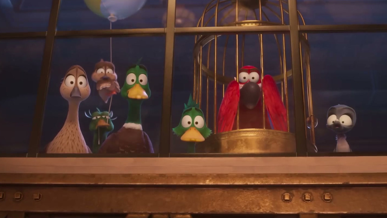 Actores principales y reparto de Migración