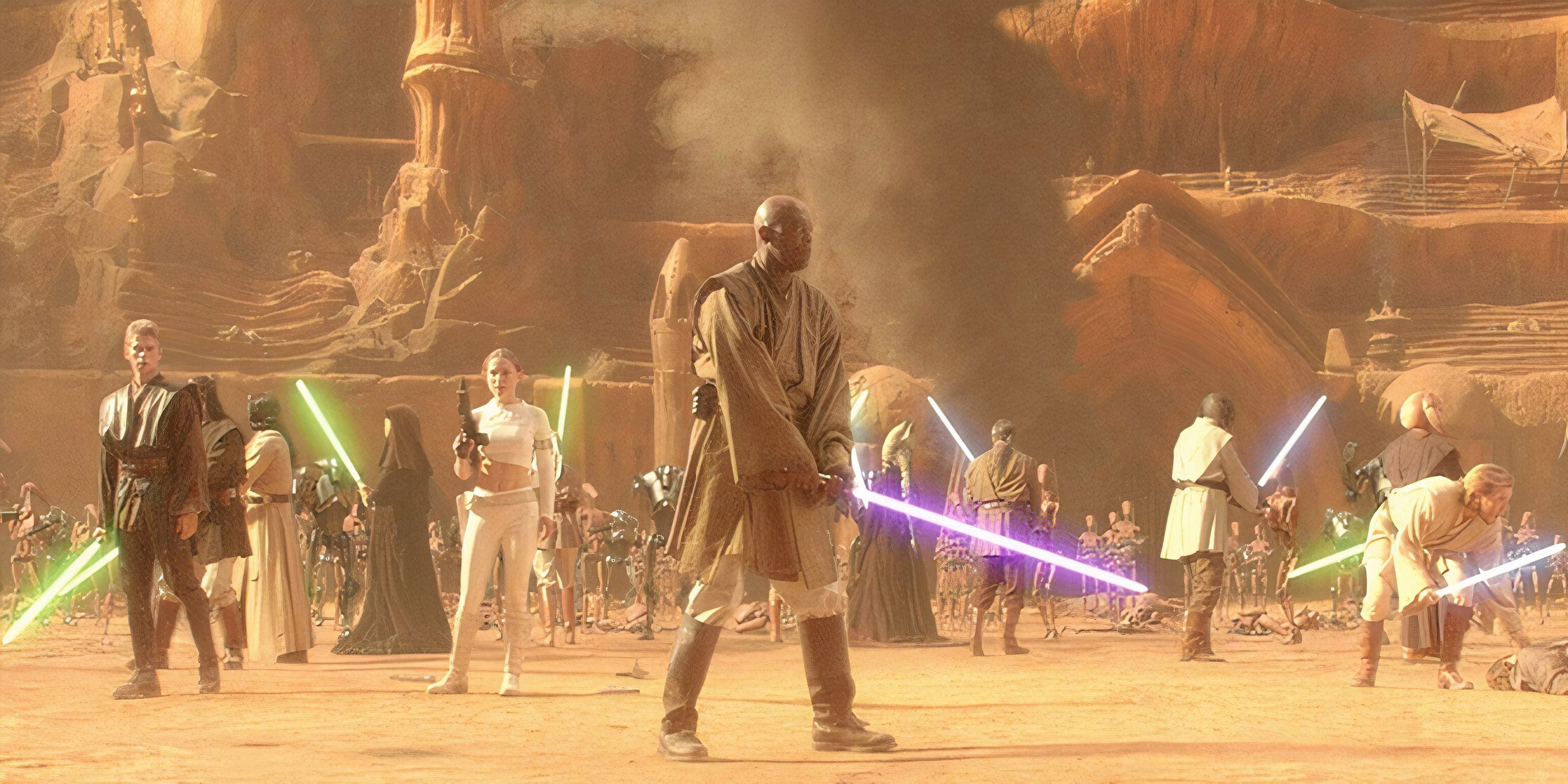 Clasificación de los 10 Jedi más fuertes de la Batalla de Geonosis