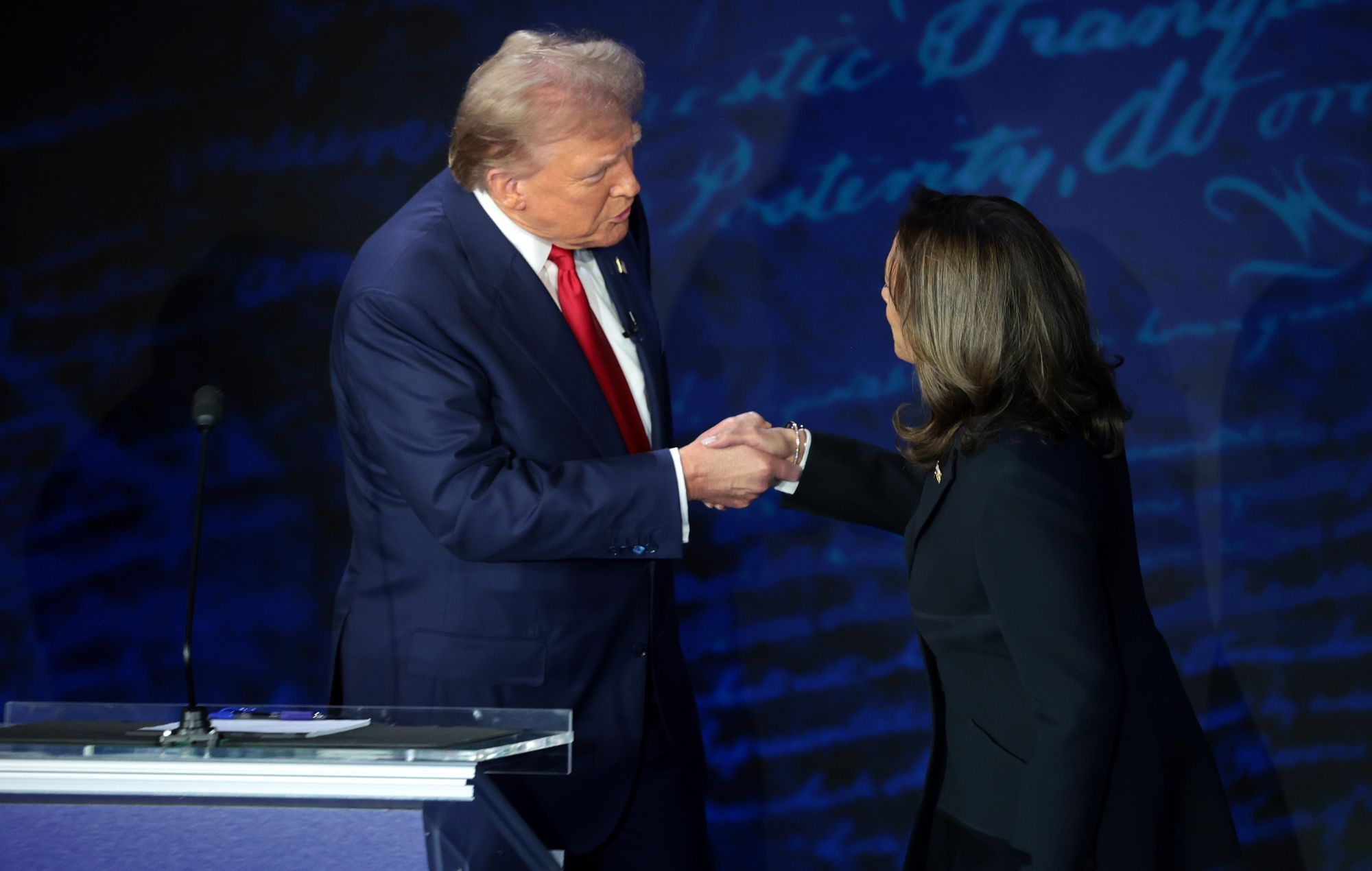 El mundo del espectáculo reacciona al primer debate presidencial Trump vs Harris: "Fue como ver a Muhammad Ali"