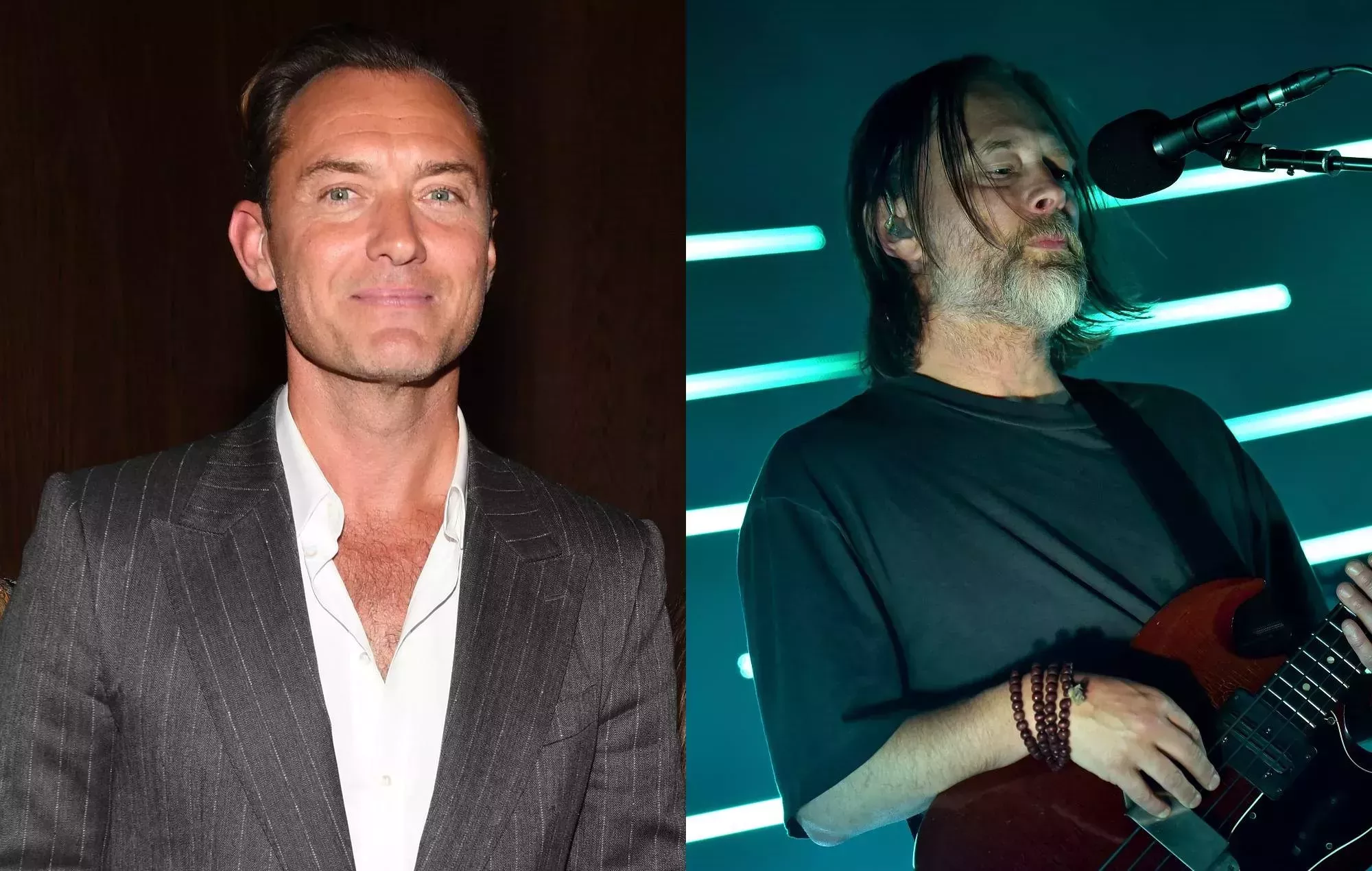 Jude Law pide a Radiohead que trabaje con él: