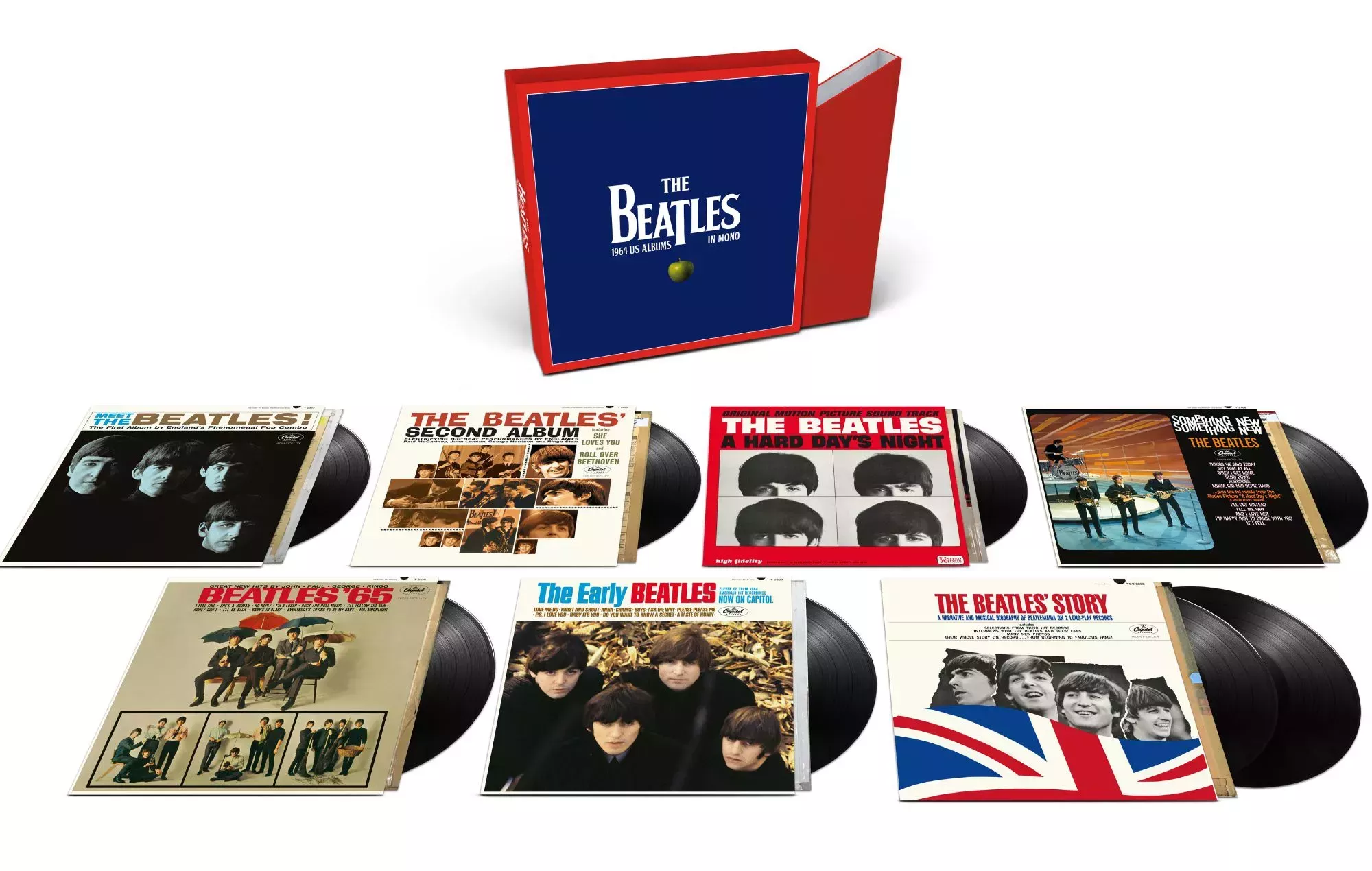 Los Beatles anuncian una caja de sus álbumes de 1964 en EE.UU. para celebrar los 60 años de Beatlemanía mundial