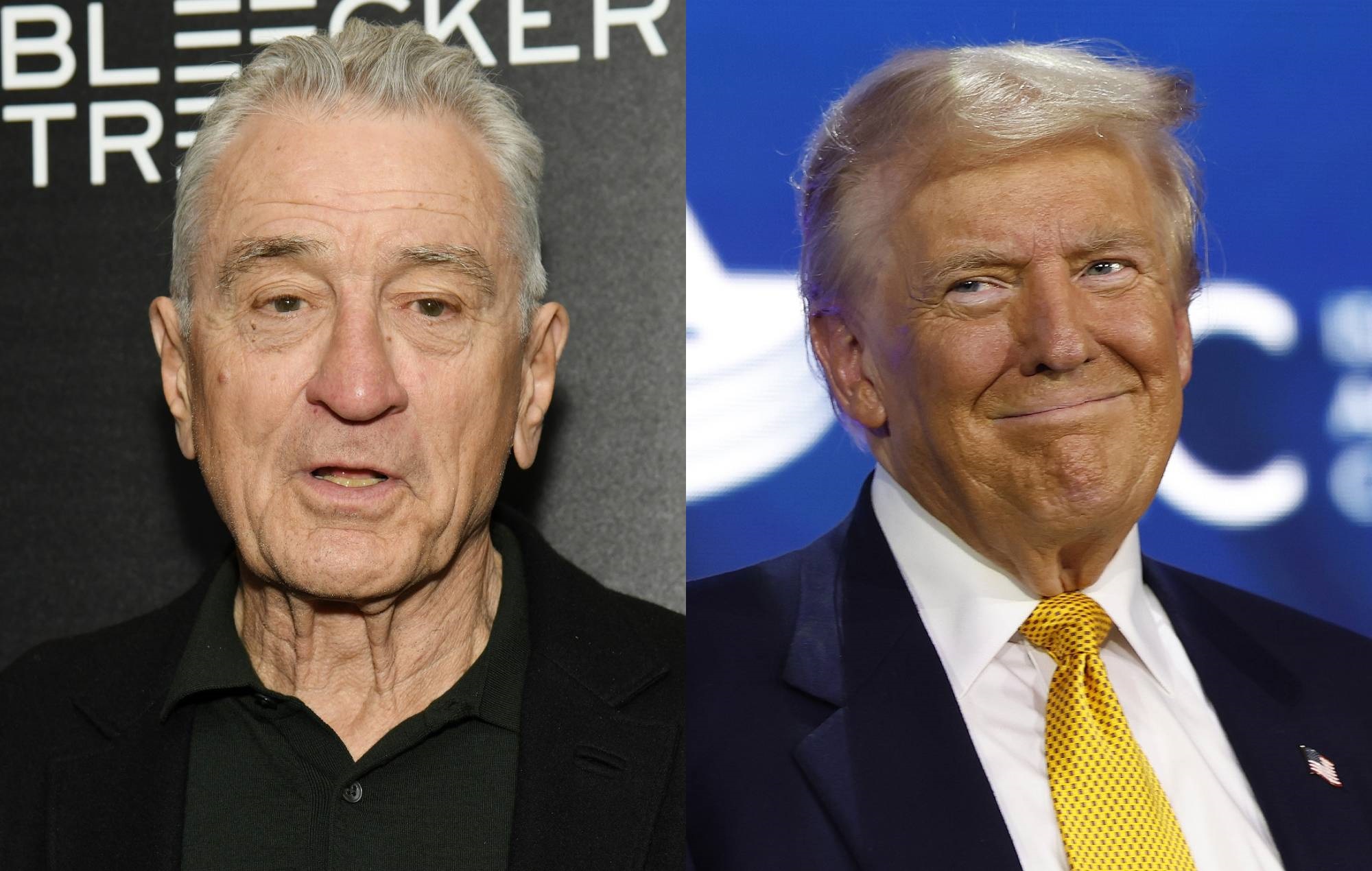 Robert De Niro dice que Donald Trump "quiere destruir" Estados Unidos