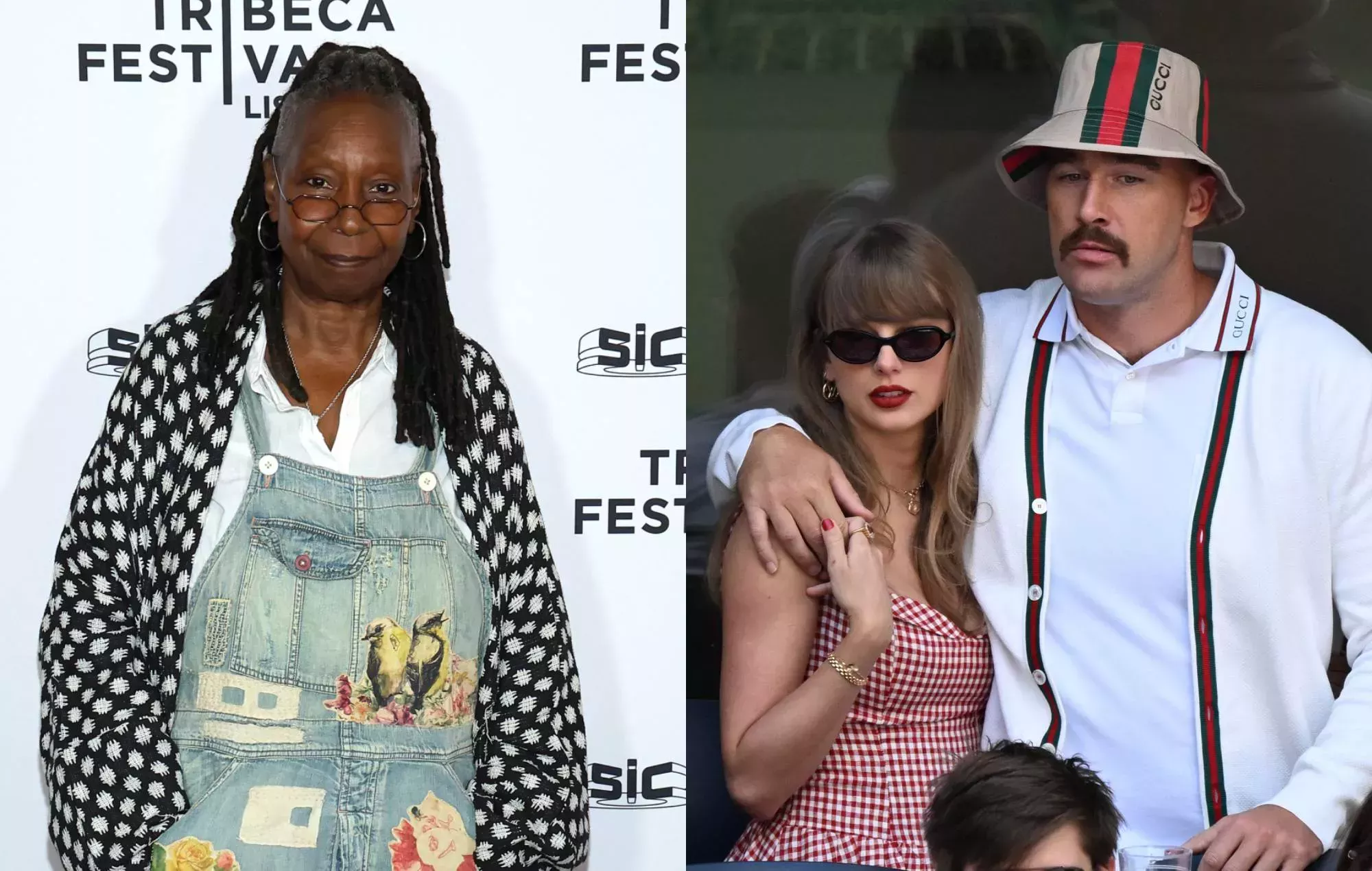 Whoopi Goldberg dice a los aficionados al fútbol americano que culpan a Taylor Swift de la actuación de Travis Kelce que 