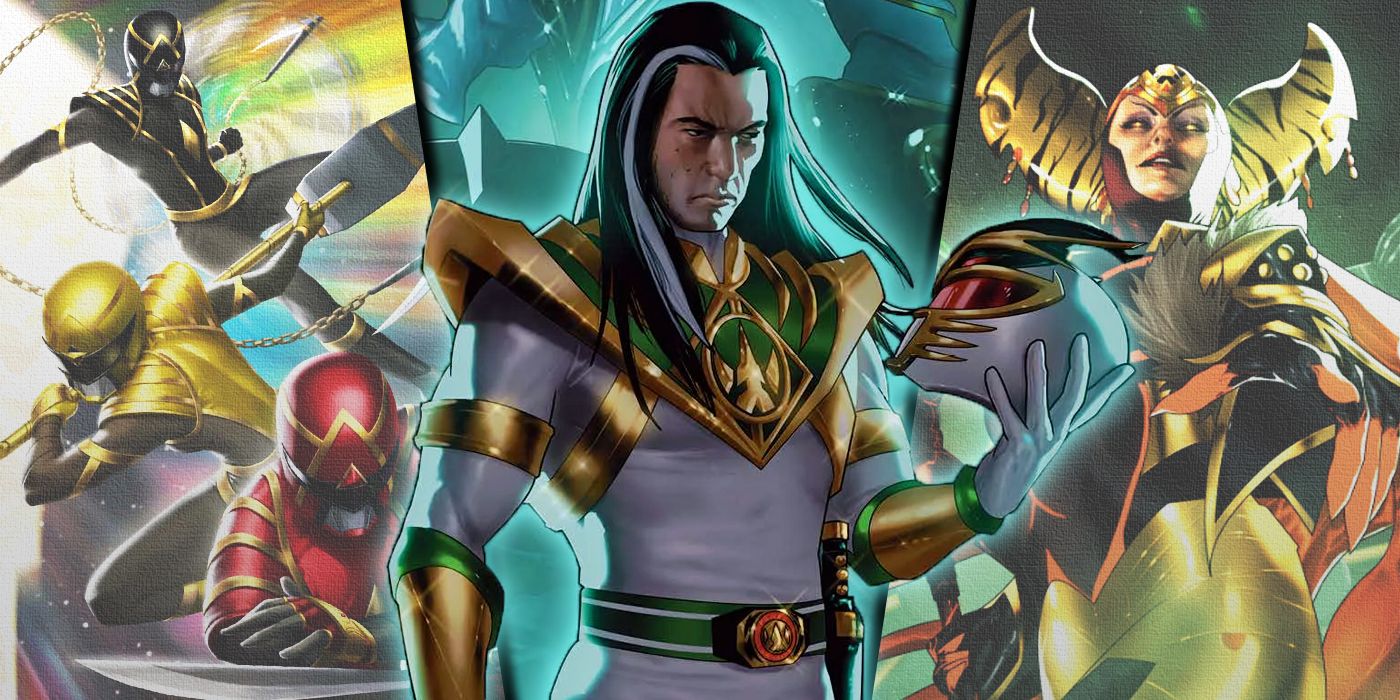 Los 10 Mejores Diseños de Cómics de Power Rangers, Clasificados