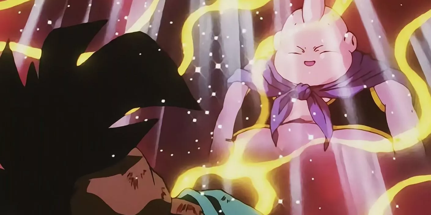 Uub and Majin Buu work together in Dragon Ball GT.