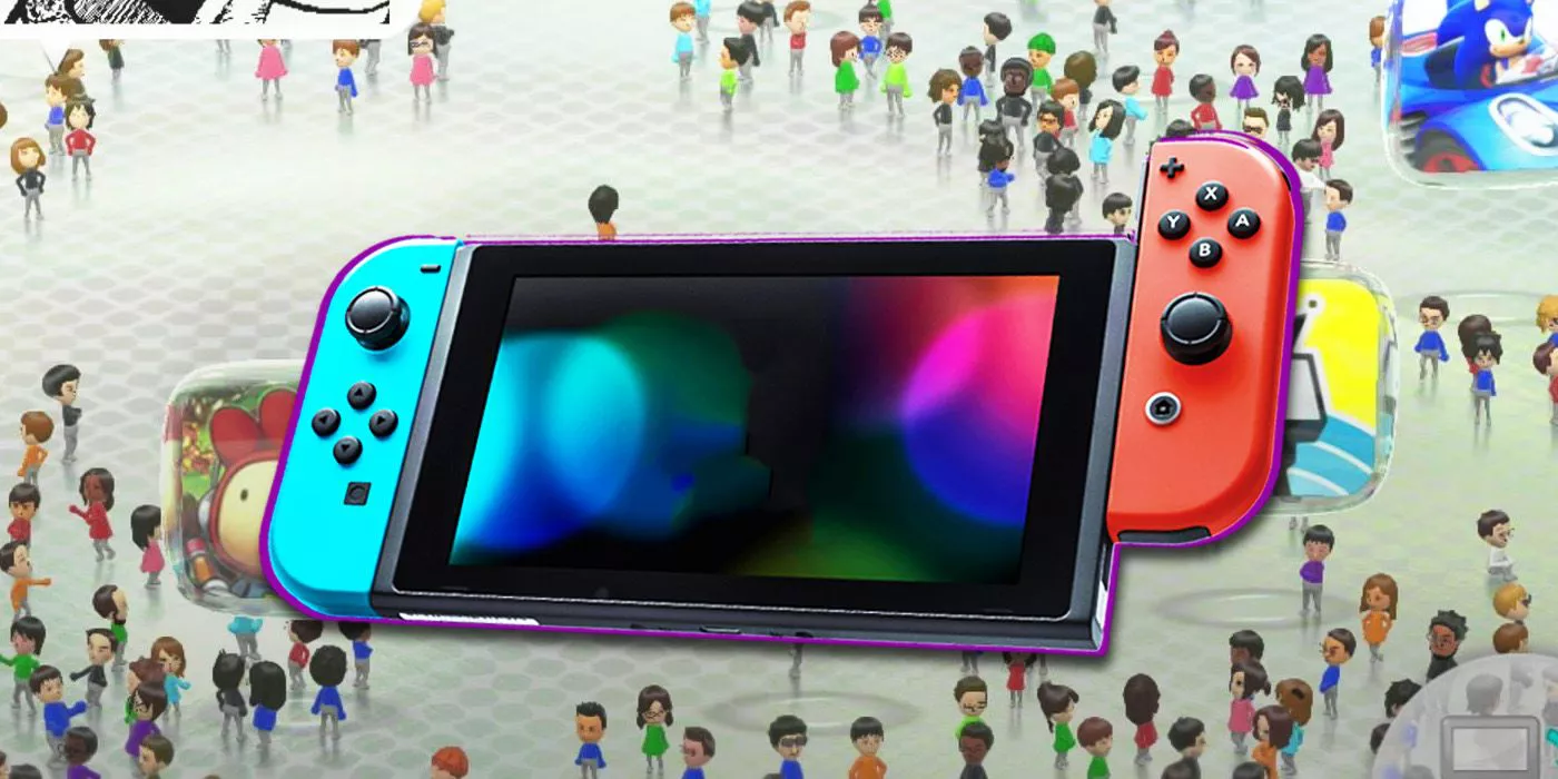 nintendo switch and Miiverse Plaza