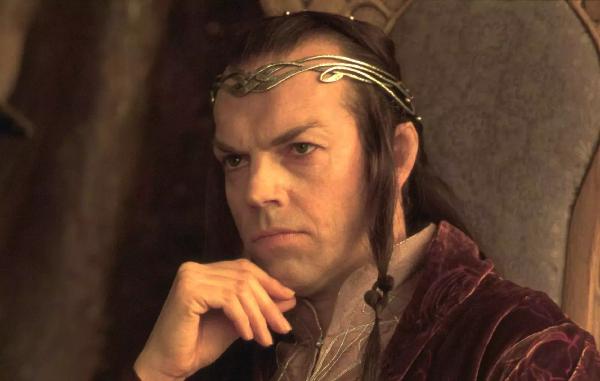 Hugo Weaving no volverá a interpretar a Elrond en la nueva película de 'El Señor de los Anillos':
