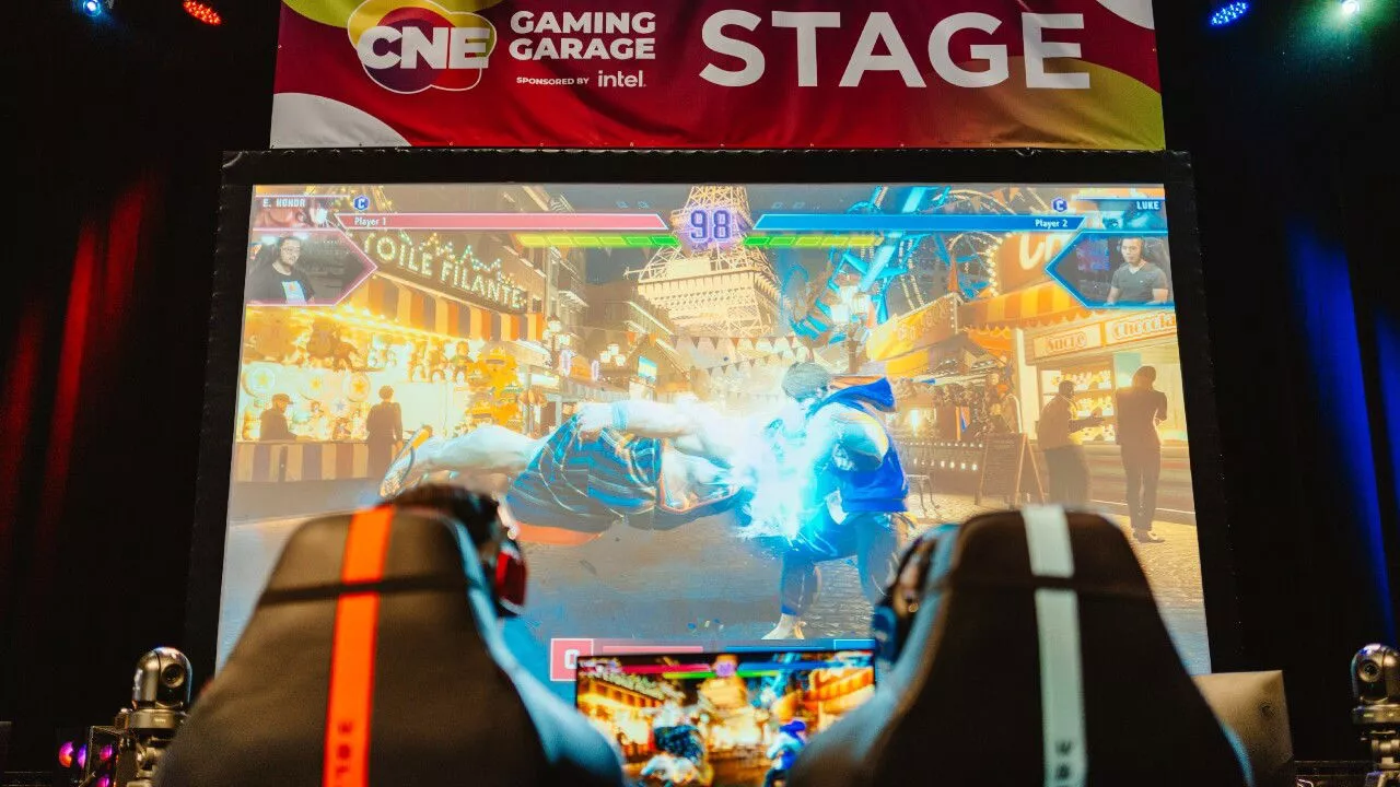 Dentro del Garaje de Juegos CNE de Intel