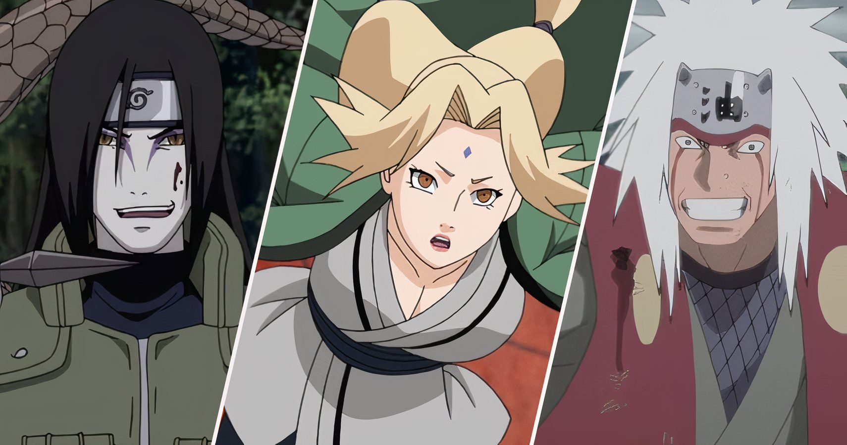 Los tres Sannin del final de Naruto: Shippuden, clasificados por su fuerza