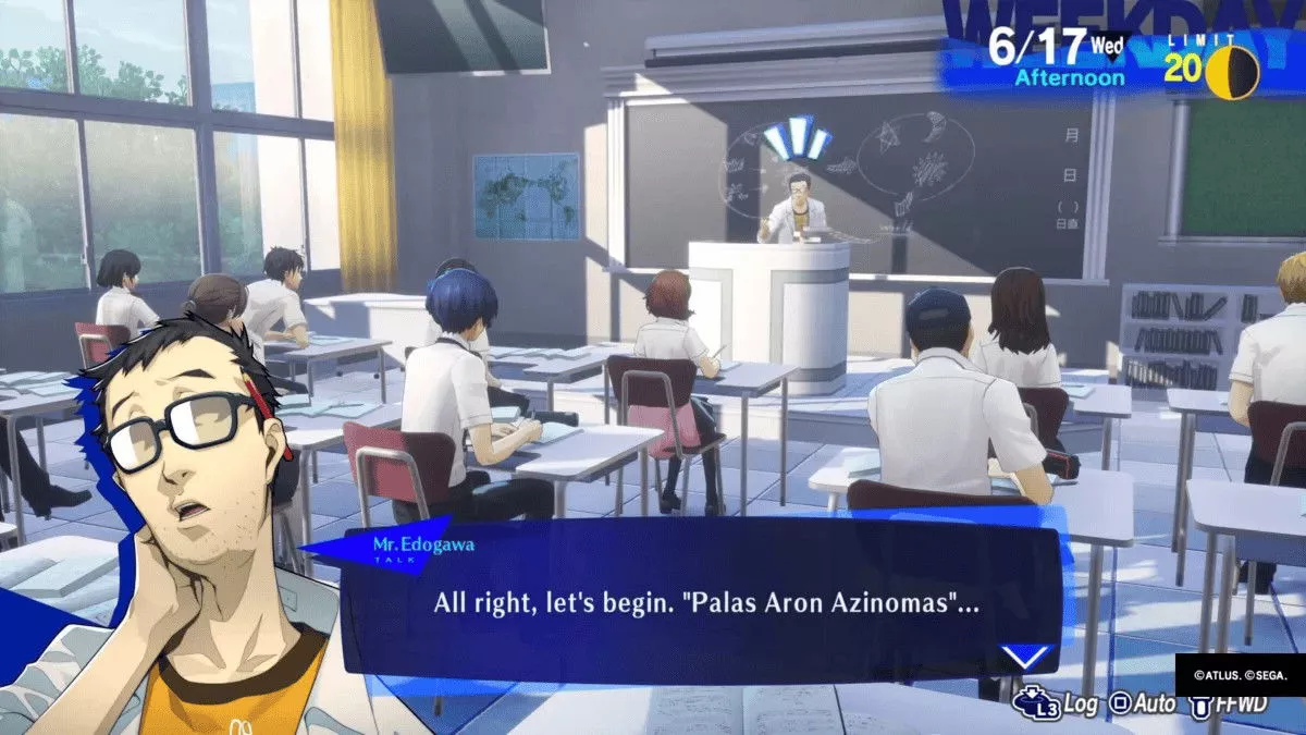 Guía de Persona 3 Reload: Todas las Respuestas de Clase