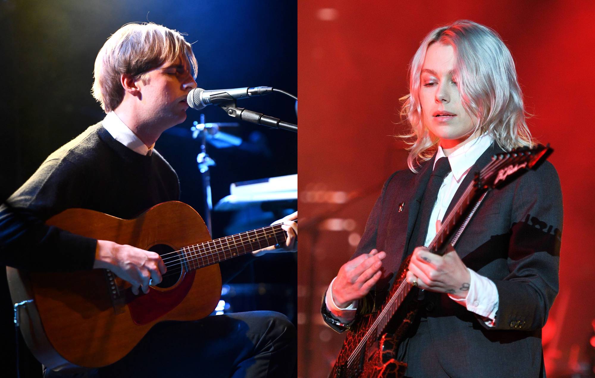 Phoebe Bridgers y Christian Lee Hutson interpretan "Carousel Horses" en Williamsburg