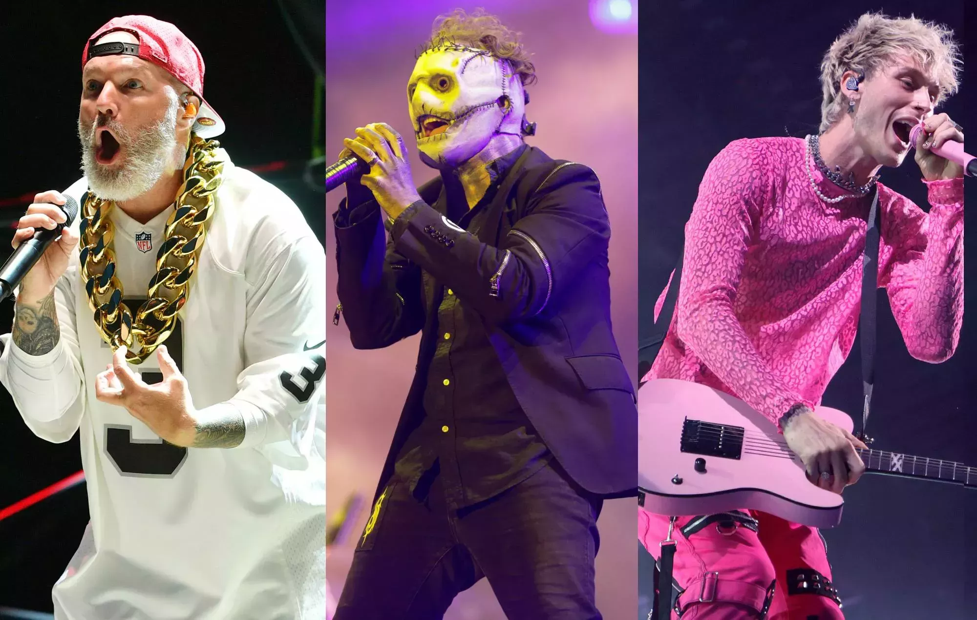 Slipknot se enfrenta a Limp Bizkit, MGK y otros en 