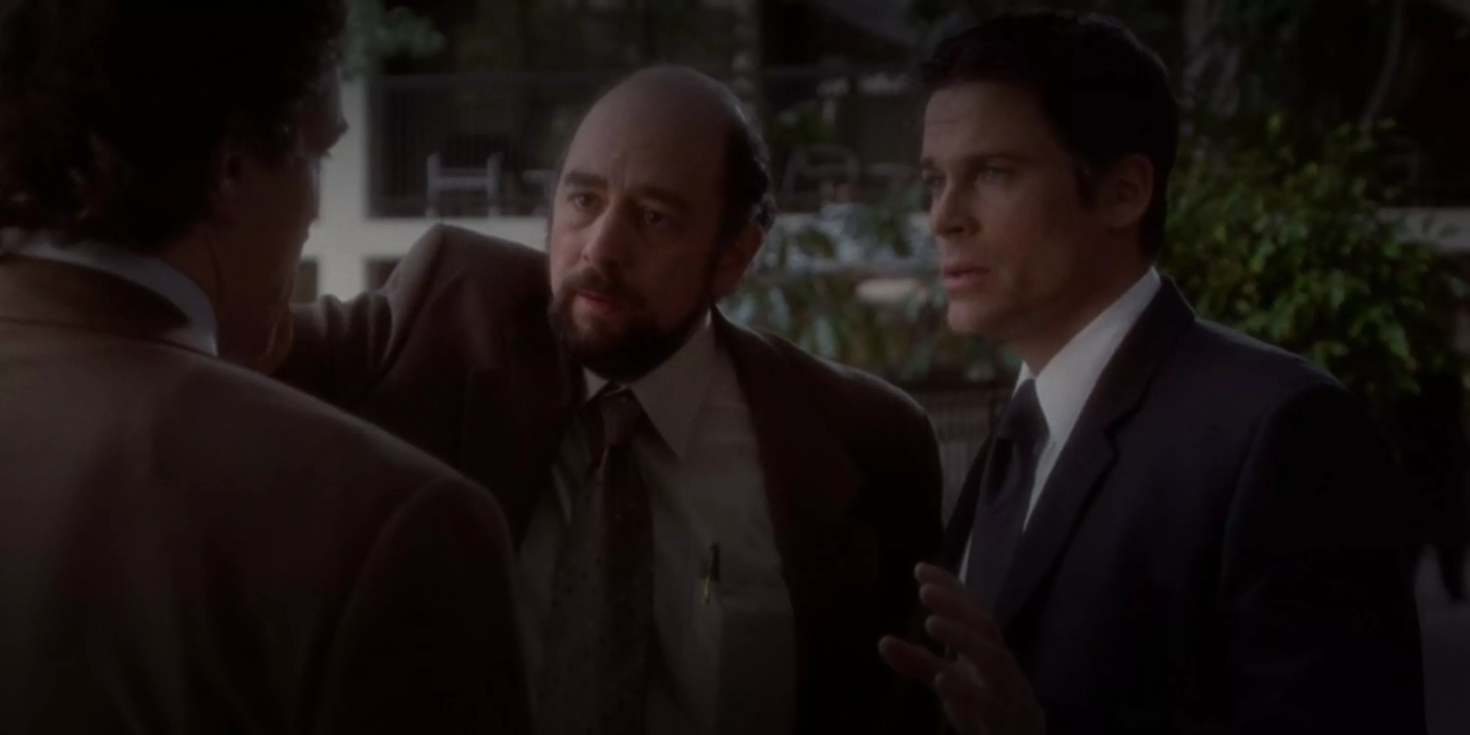 Toby Ziegler y Sam Seaborn en 20 Hours in LA