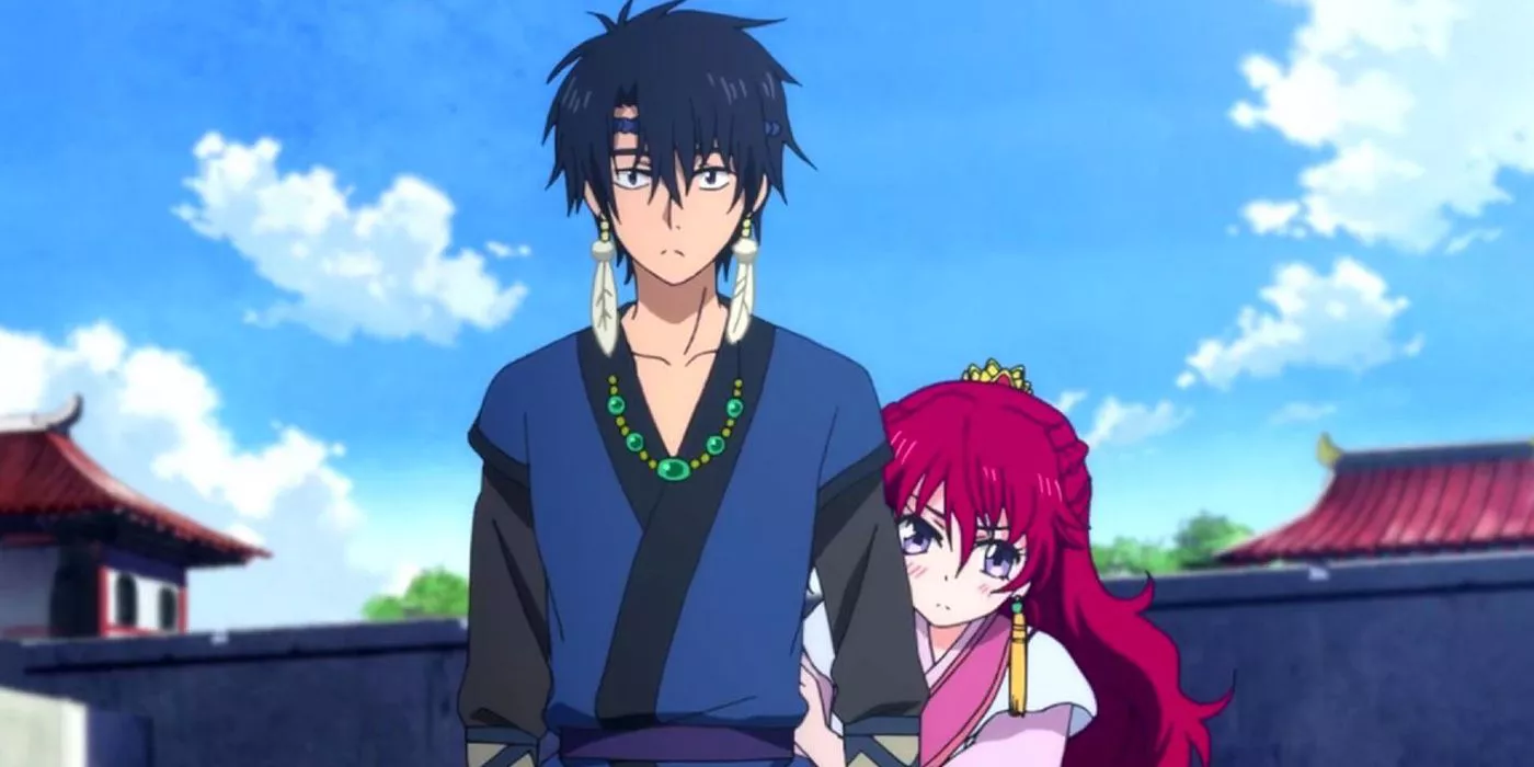 Yona y Hak en Yona of the Dawn