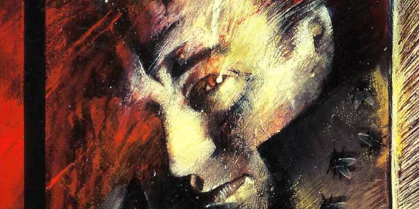 John Constantine on a cover to Hellblazer