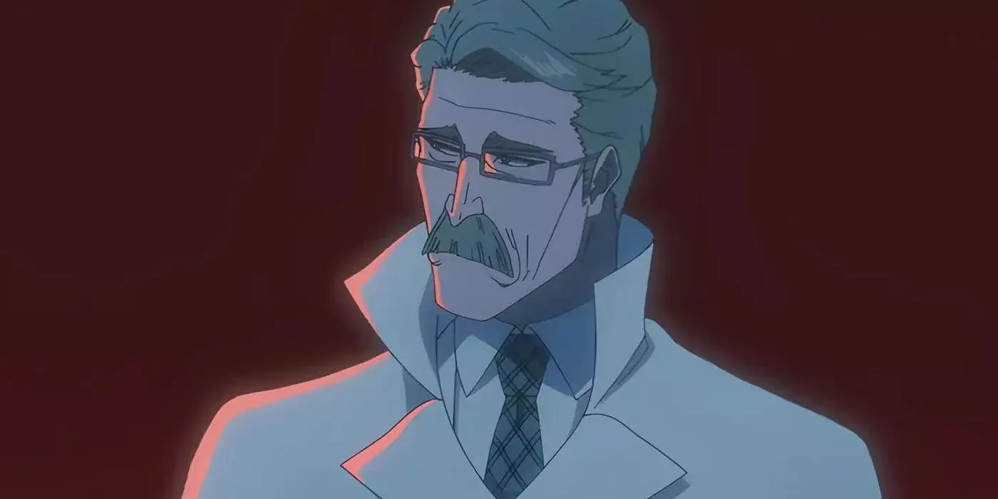 Robert Accutrone looks behind him in Bleach Thousand-Year Blood War