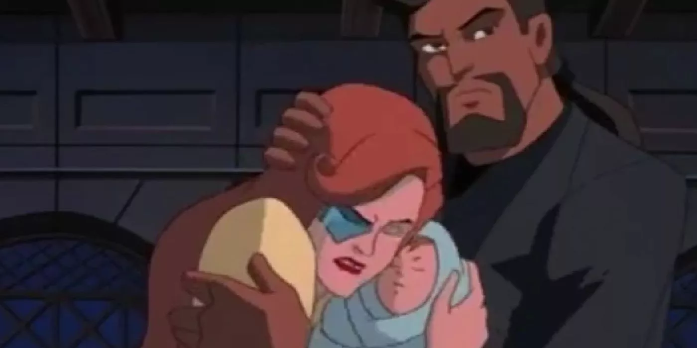 Xanatos and Fox - Gargoyles