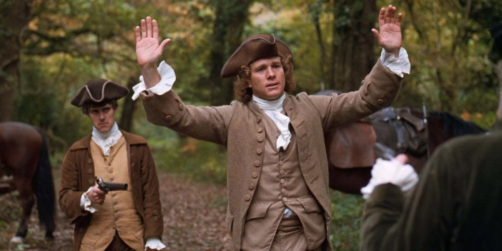 Siendo robado a mano armada en Barry Lyndon