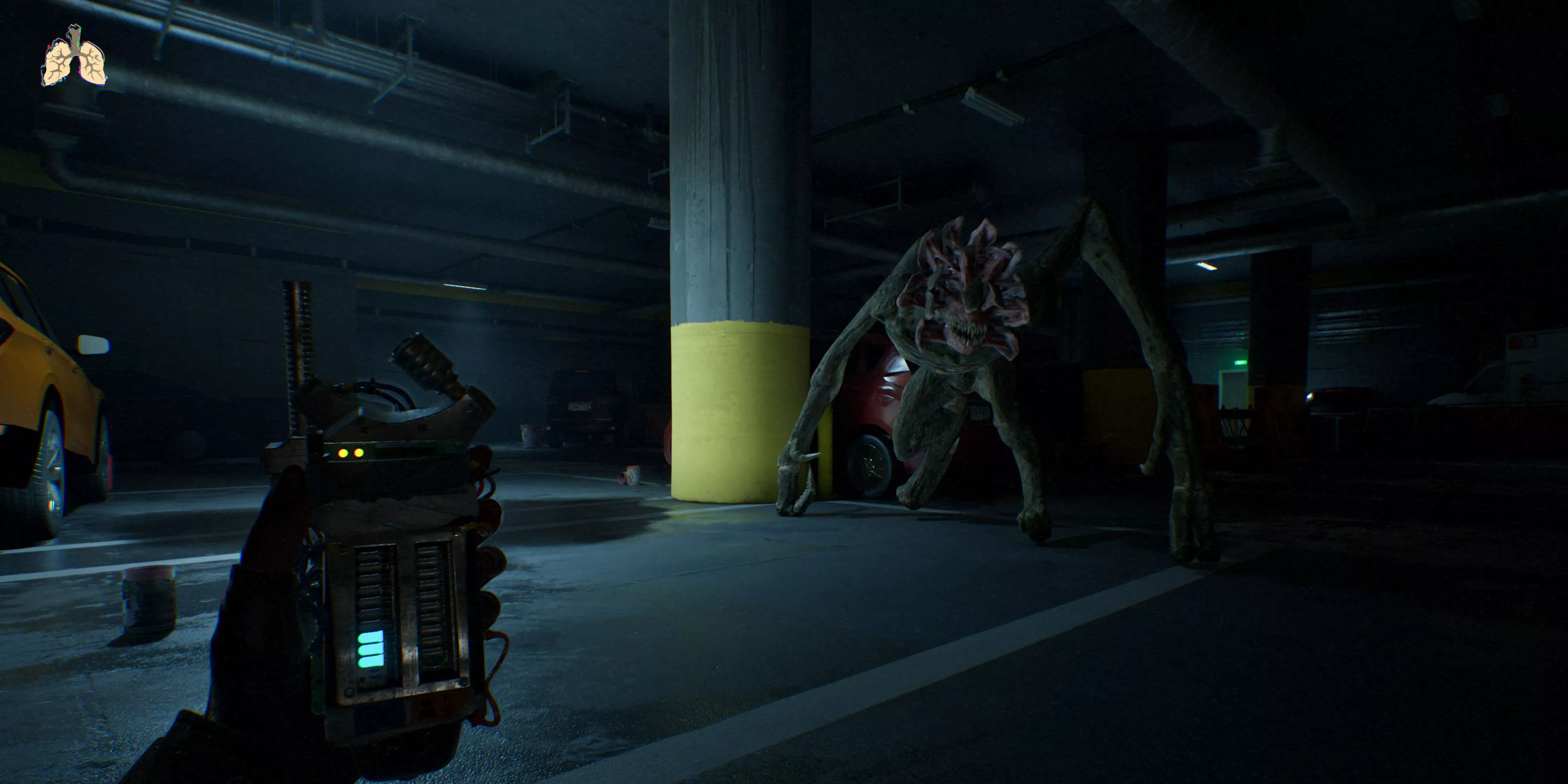 A Quiet Place: The Road Ahead phonometer with creature in view