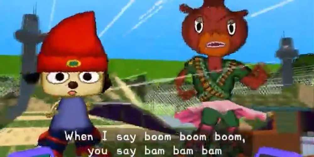 Moosesha repeats Instructor Mooselini's line in "Sista Moosesha" in PaRappa the Rapper 2.