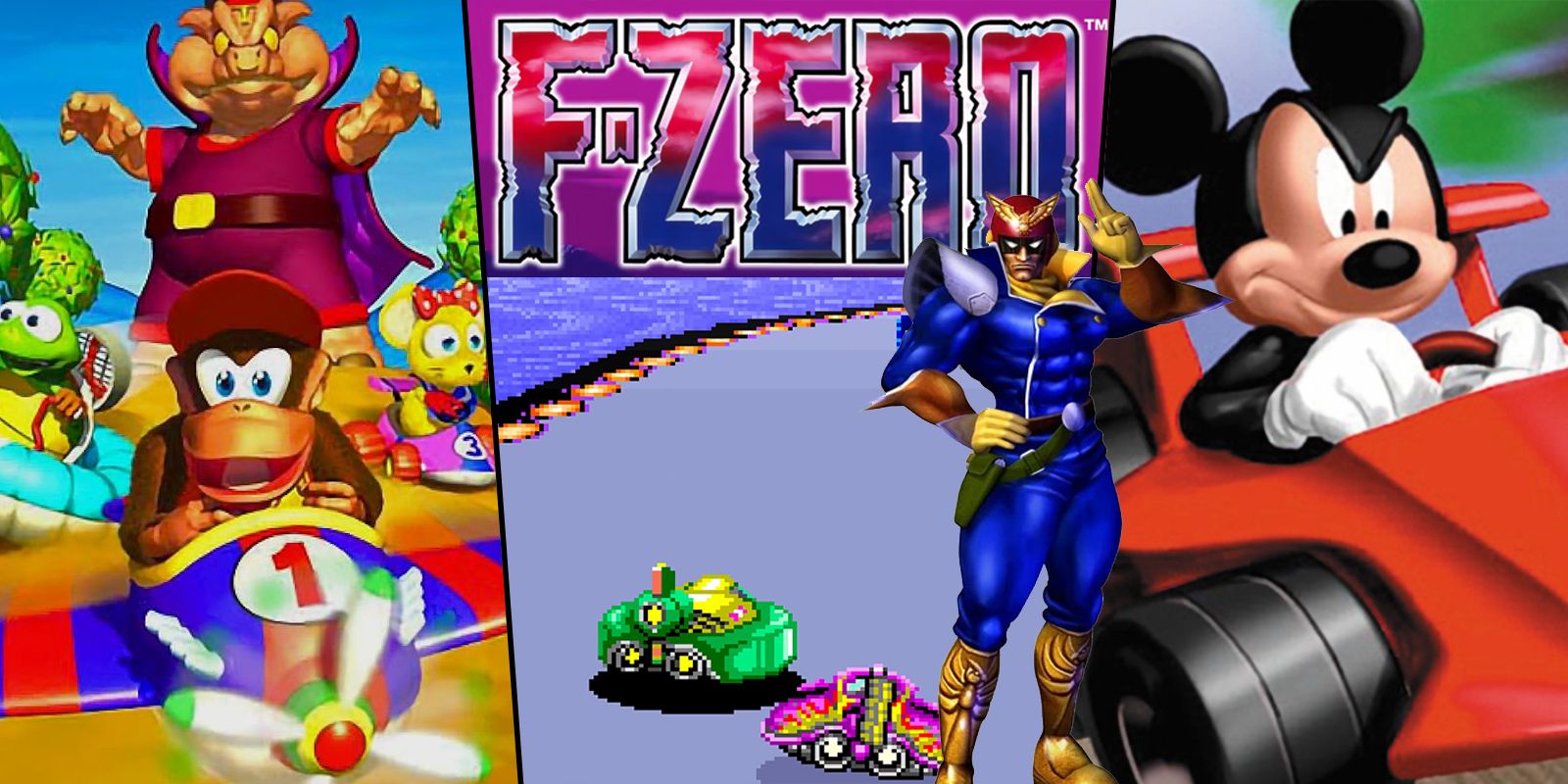 Los 10 Mejores Juegos de Carreras en Consolas Retro de Nintendo Que No Son Mario Kart