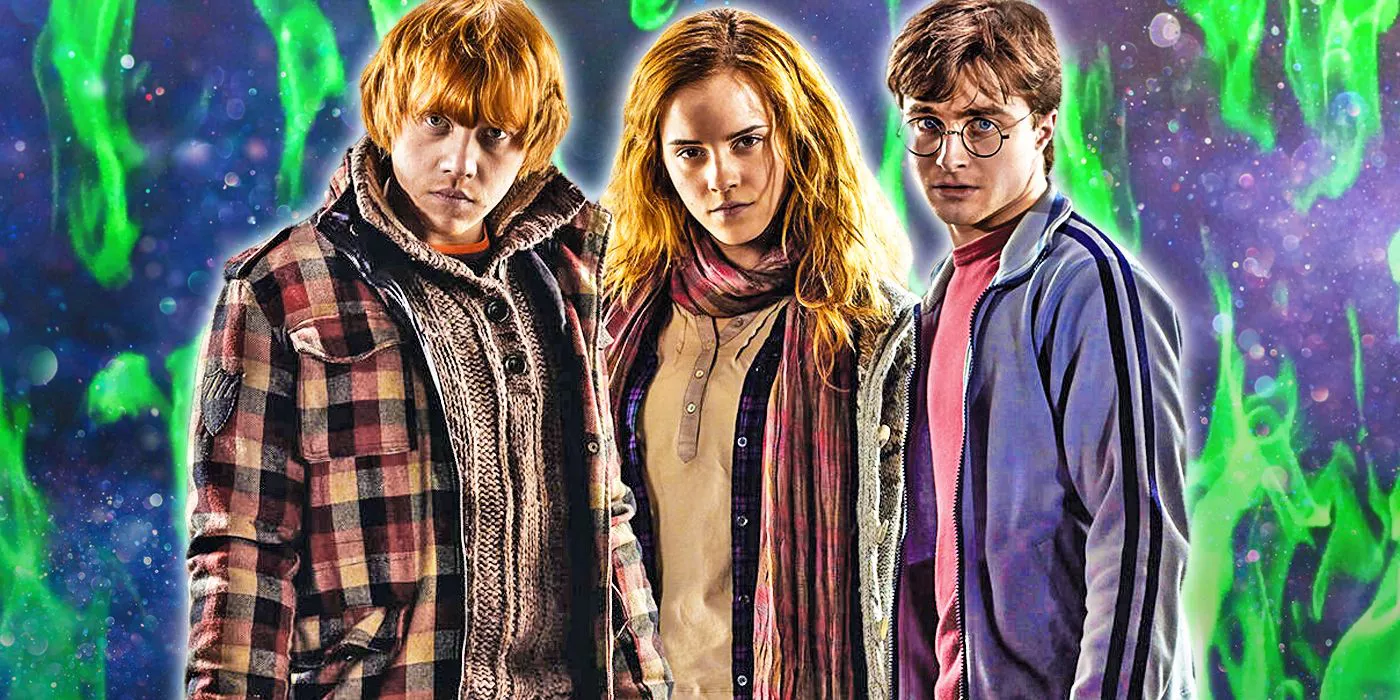 Harry, Ron y Hermione