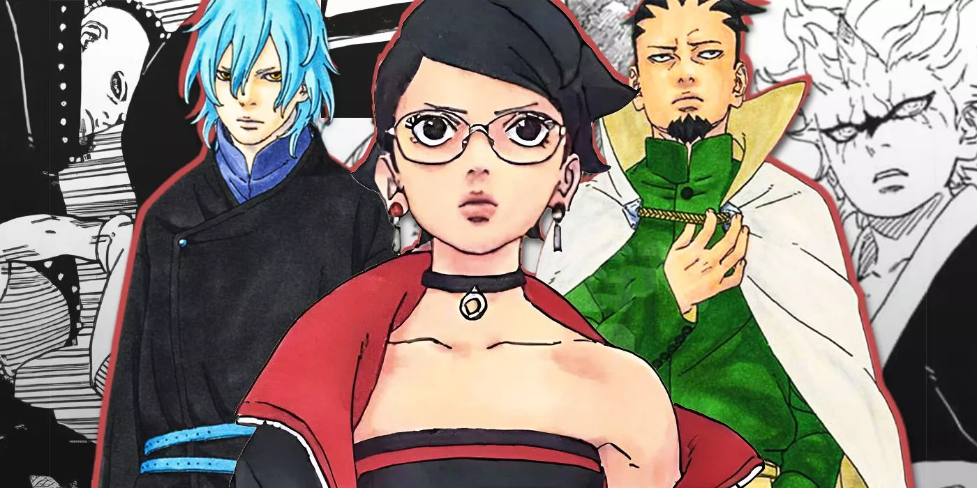 Sarada, Mitsuki, Shikamaru from Two Blue Vortex