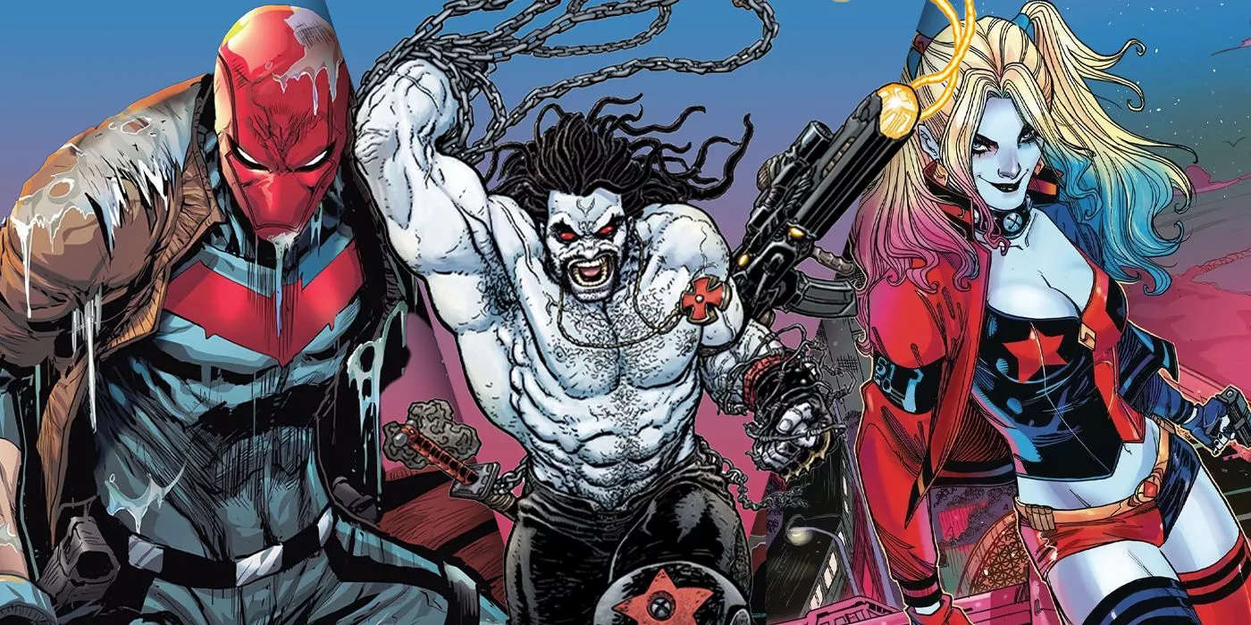 Lobo, Red Hood y Harley Quinn