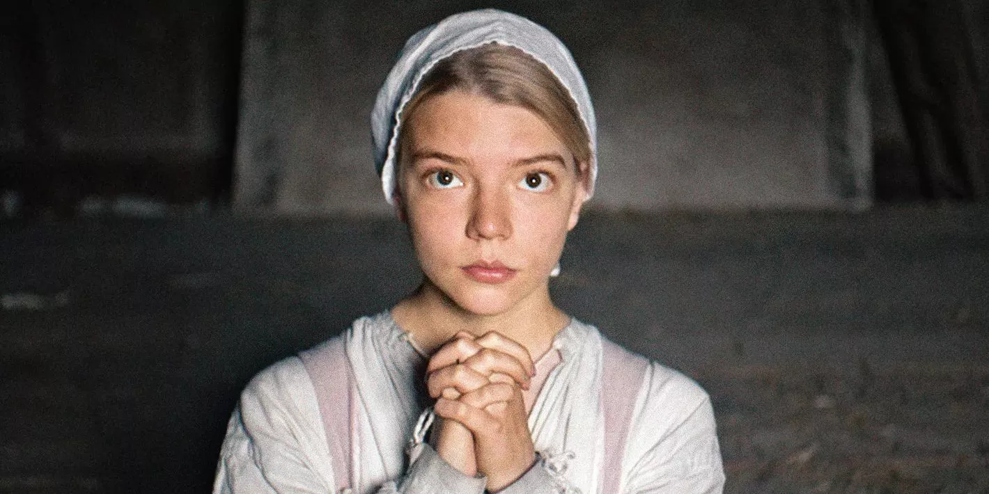 Anya Taylor-Joy prays in The Witch