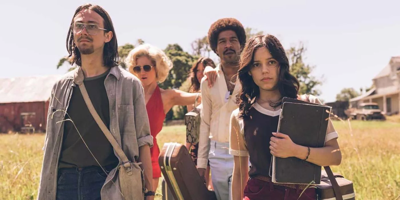 Several characters in the 2022 Ti West horror film X