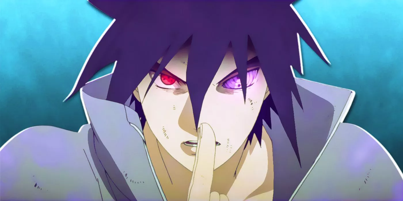 Sasuke sharingan y rinnegan