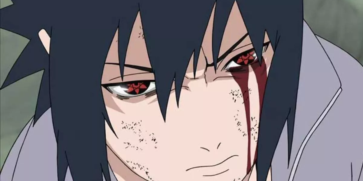 Sasuke tiene el mangekyou sharingan en Naruto.