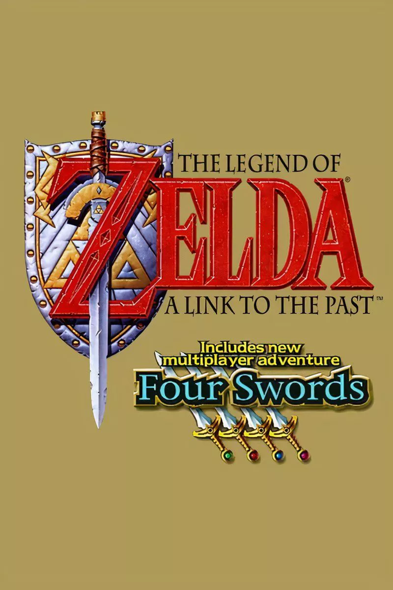 La carátula de The Legend of Zelda - A Link to the Past y Four Swords