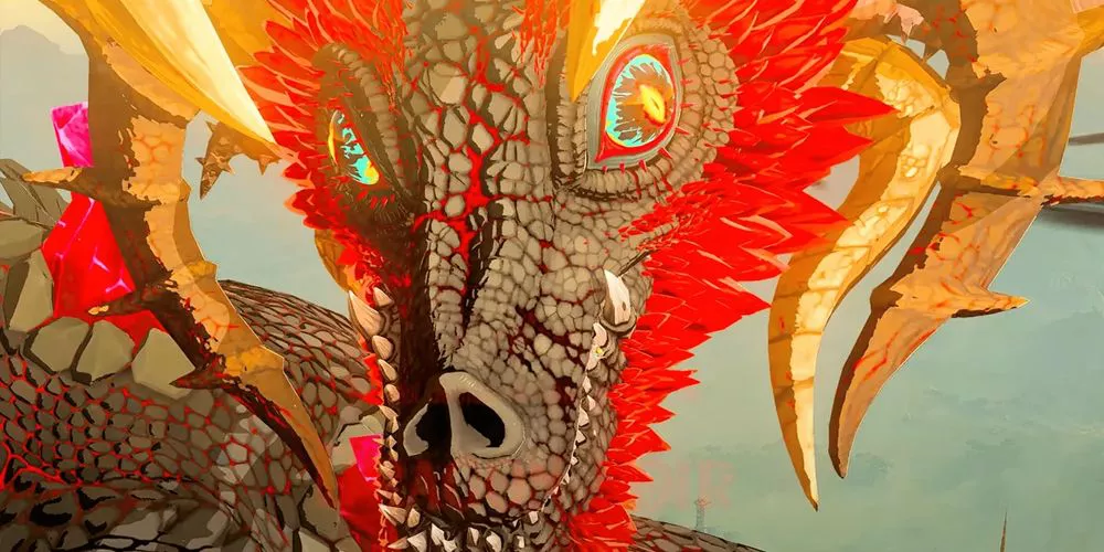 La forma Demonio Dragón de Ganondorf en The Legend of Zelda: Tears of the Kingdom.