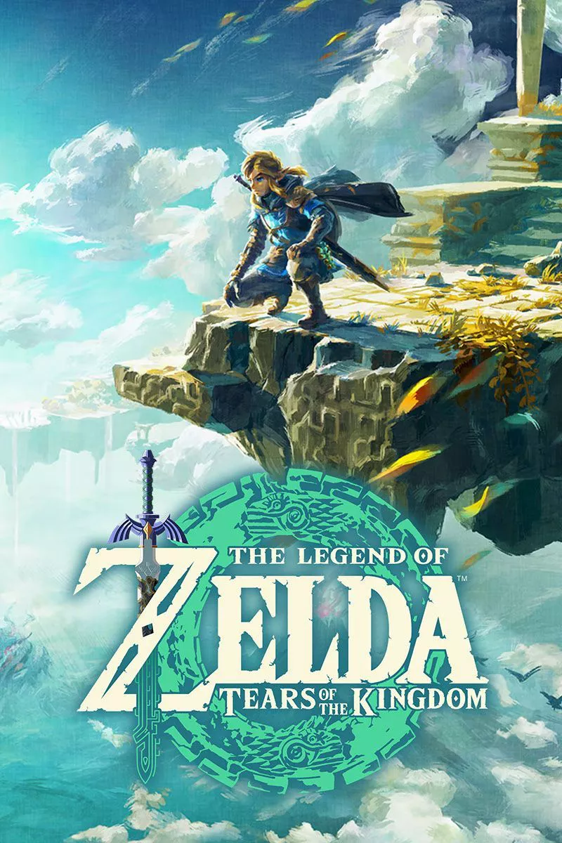 La carátula de The Legend of Zelda: Tears of the Kingdom