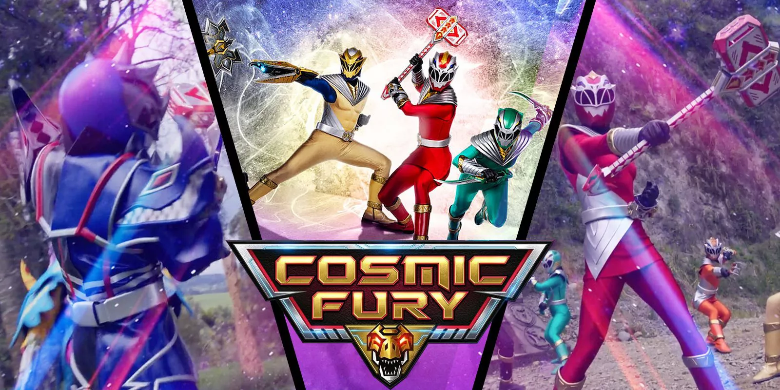 Escenas de acción de Power Rangers Cosmic Fury