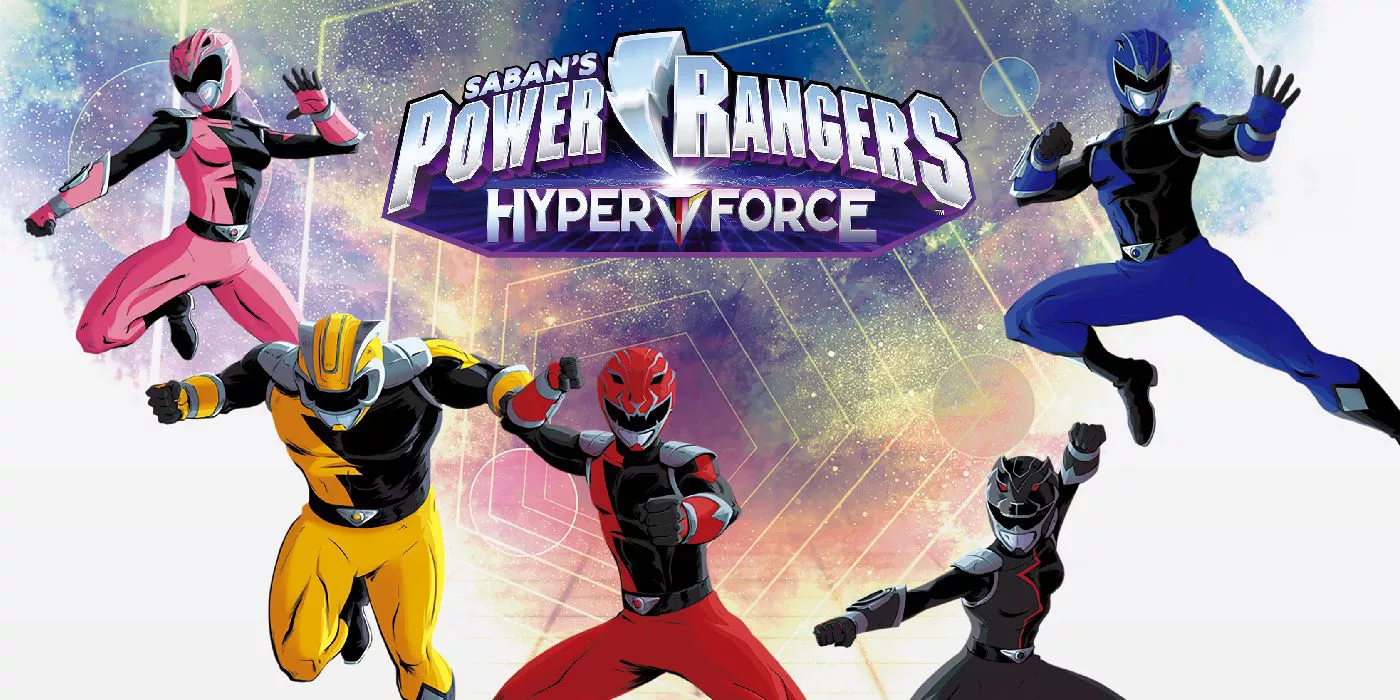 Imagen promocional de Power Rangers Hyperforce