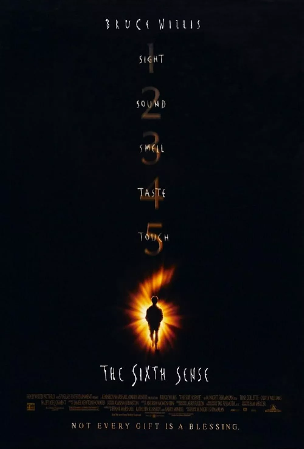 The iconic poster for The Sixth Sense