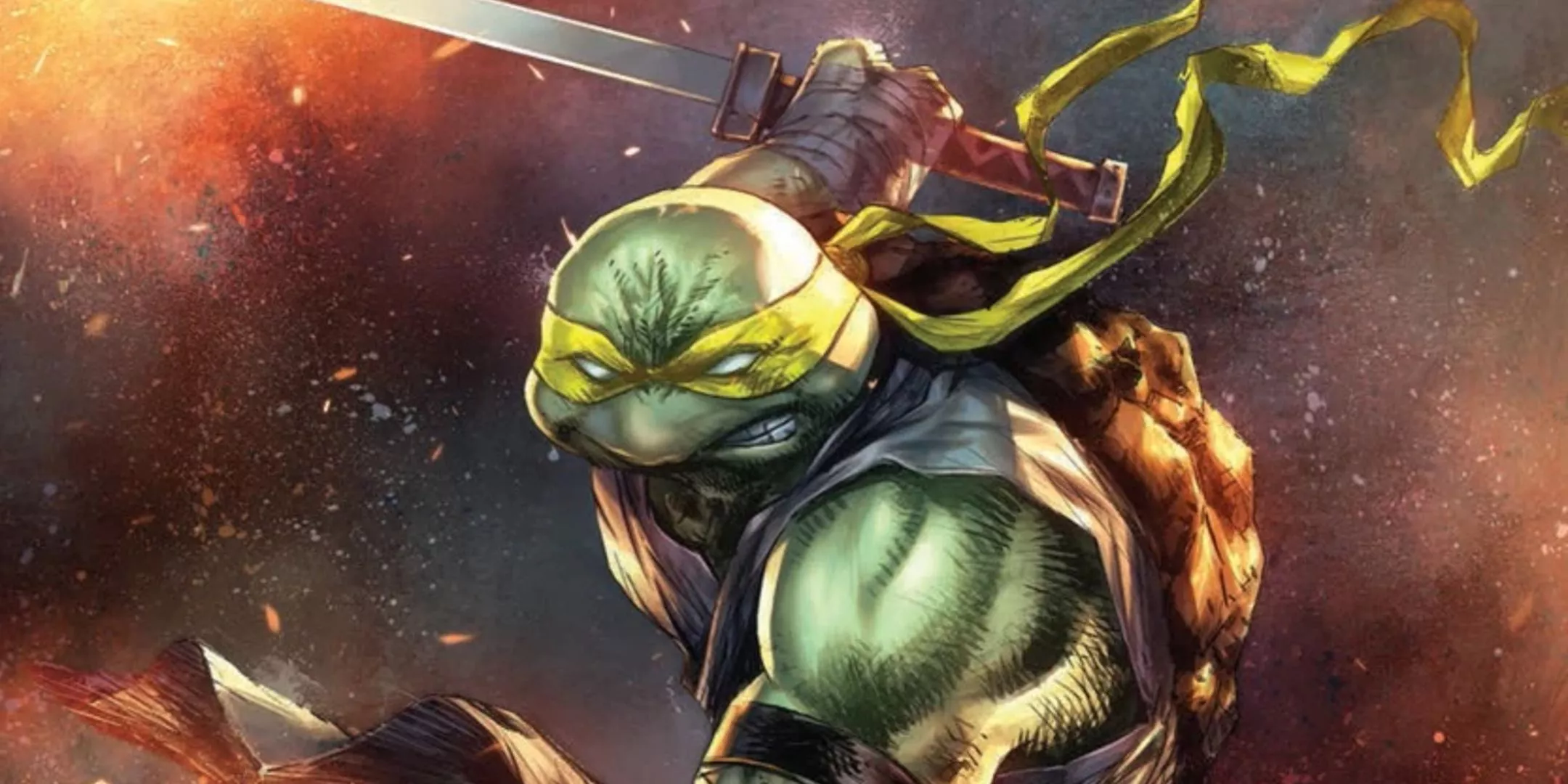Jennika en su forma de Tortuga tal como aparece en los cómics de IDW TMNT