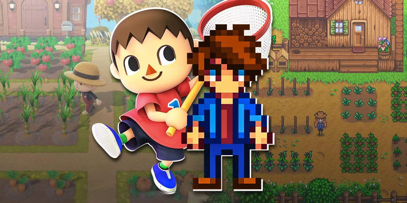Animal Crossing New Horizon and Stardew Valley