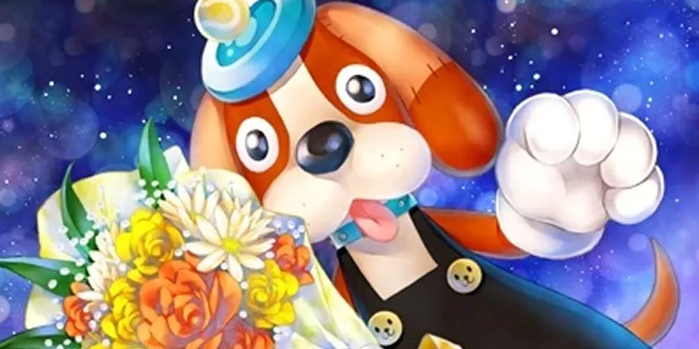 The picture after Woofio's wedding in Story of Seasons: Trio of Towns.