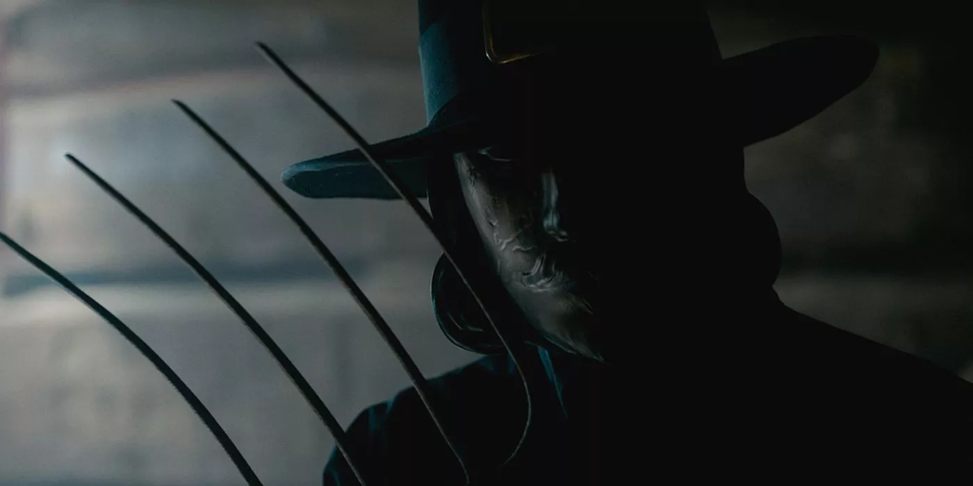 John Carver en la máscara en Thanksgiving.