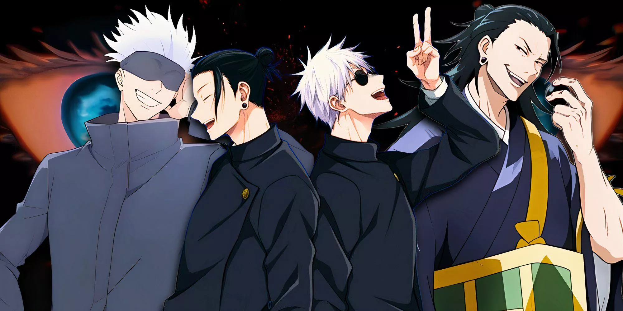 Custom Image of Gojo and Geto from Jujutsu Kaisen